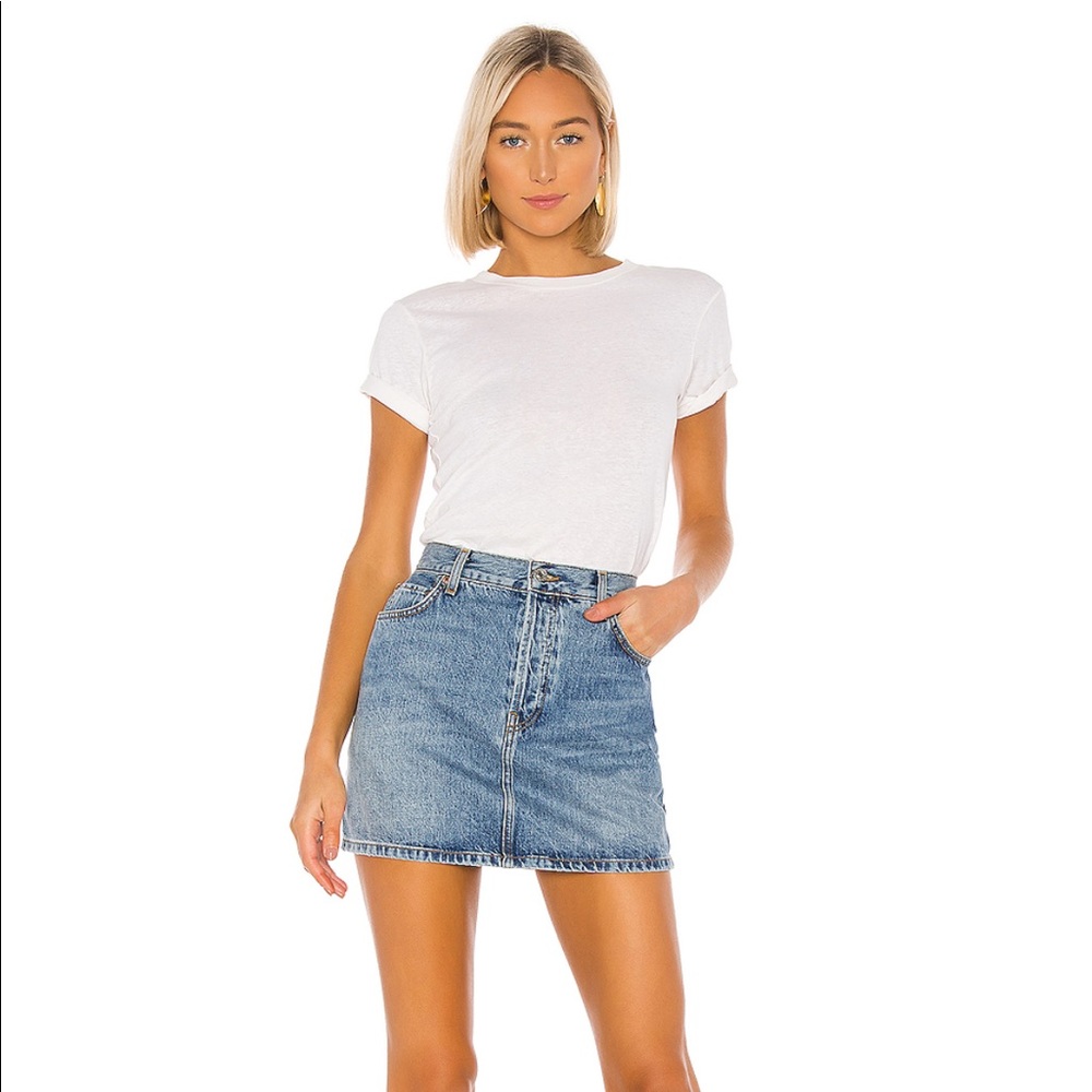 Re/Done 60’s Mini Skirt